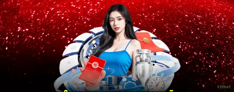 Imagem promocional da experiência de game da 418bet